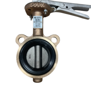 Fig. 22133W - Wafer Bronze Butterfly Valve, Monel Trim, BUNA Seat